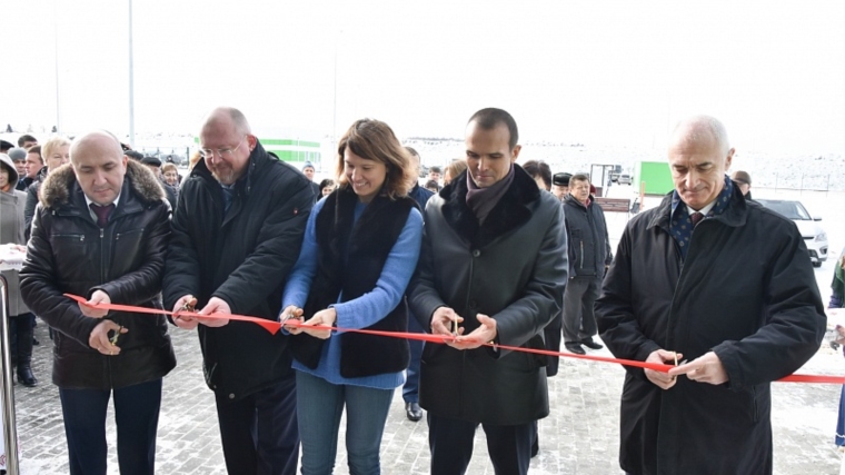 Оксана Лут приняла участие в открытии крупного тепличного комплекса в Чувашской Республике
