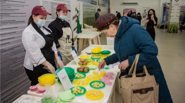 В Чебоксарах прошла 13-я Межрегиональная выставка "Картофель-2021"