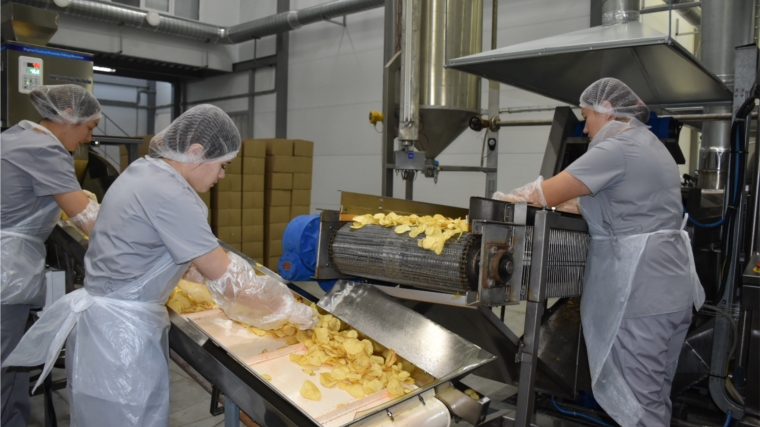 В Чувашской Республике открылось первое производство чипсов