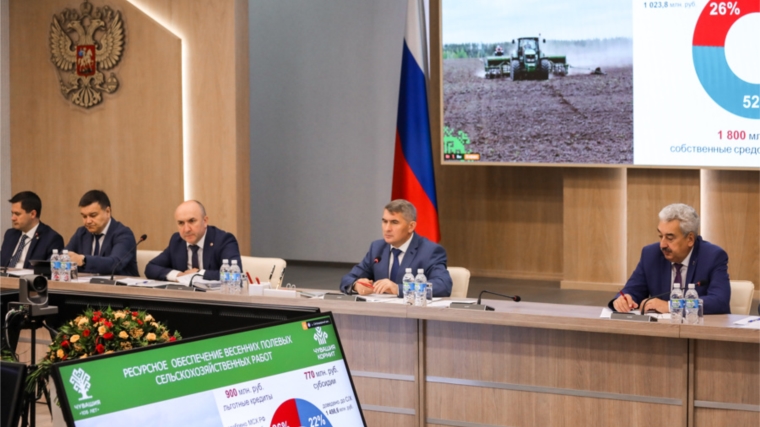 Олег Николаев: 100% завершение весенних полевых работ – результат труда аграриев Чувашии